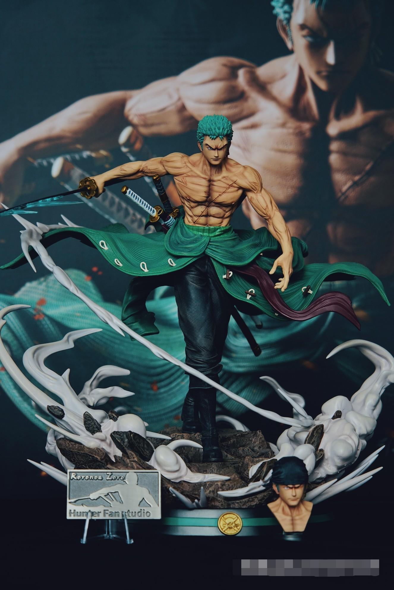 zoro figure resin