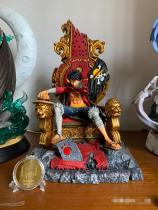 【In Stock】Stay Fount Hope Studio ONEPIECE Luffy on Throne Resonance Series Resin Statue