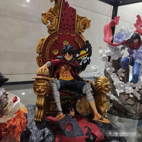 In Stock Stay Fount Hope Studio Onepiece Luffy On Throne Resonance Series Resin Statue