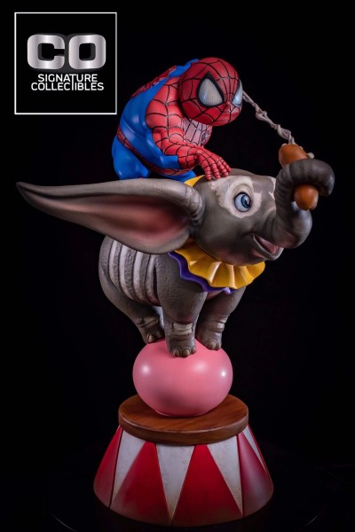 【Pre order】CO Signature DC Fat Spiderman Chubby Mum Mum Resin Statue Deposit