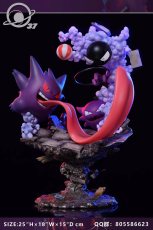【Pre order】 37lab Studio Pokemon Gastly Haunter Gengar Family ゴース Resin Statue Deposit