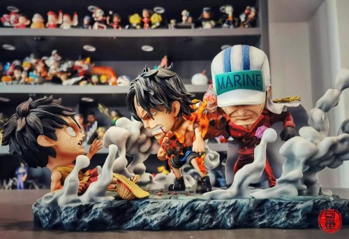 Pre Order Cola One Piece Death Of Ace Sd Scale Resin Statue Deposit