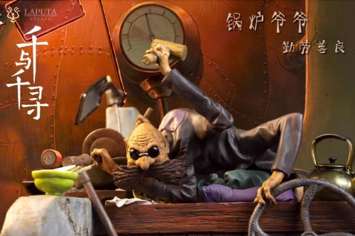 Pre Order Laputa Studio Miyazaki Hayao Spirited Away Ogino Chihiro Kamaji かまじい 1 8 Resin Pre Order Laputa Studio Miyazaki Hayao Spirited Away Ogino Chihiro Kamaji かまじい 1 8 Resin