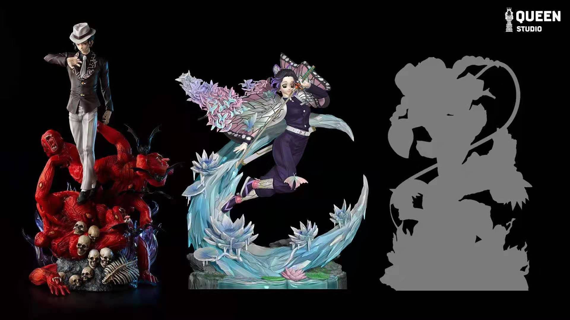 demon slayer muzan statue