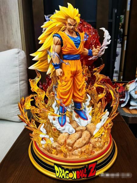 【In Stock】MX Studio Dragon Ball Z Goku SSJ3 Resin Statue Deposit