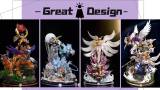 【In Stock】Great Design Studio Digital Monster Holy Angemon ​​Resin Statue