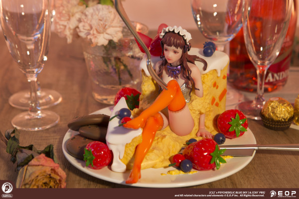 【In Stock】eopstudio The Cheese Girl Resin Statue