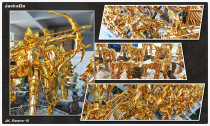 【In Stock】JacksDo Saint Seiya the Zodiac Golden Cloths Vol 01 Sagittarius  Resin Statue
