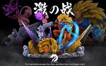 【Pre order】XT Studio Goku SSJ3 vs Buu 1:6 Scale Resin Statue Deposit