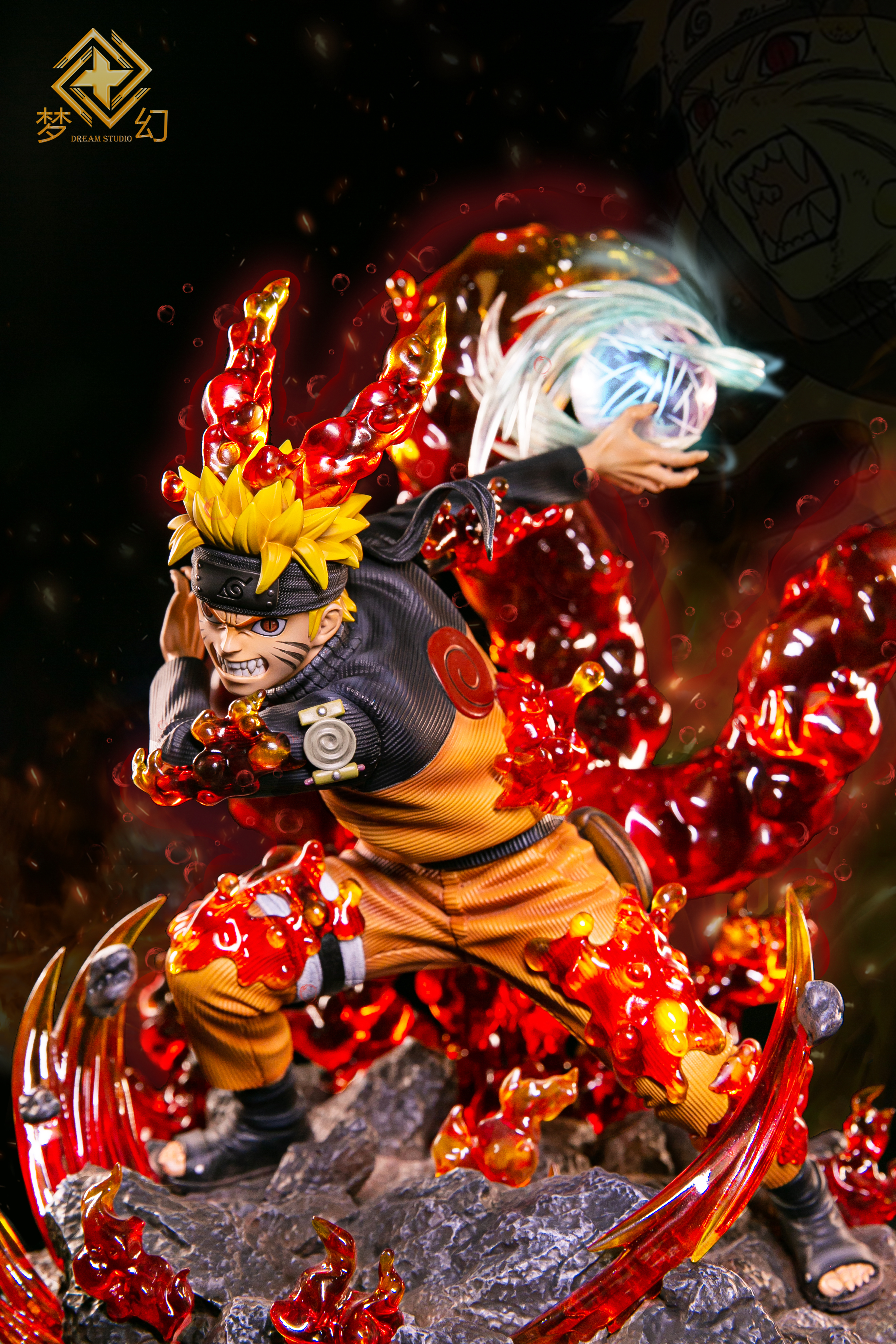 Pre order】Dream Studio Naruto Uzumaki Naruto 1:5 Scale Resin