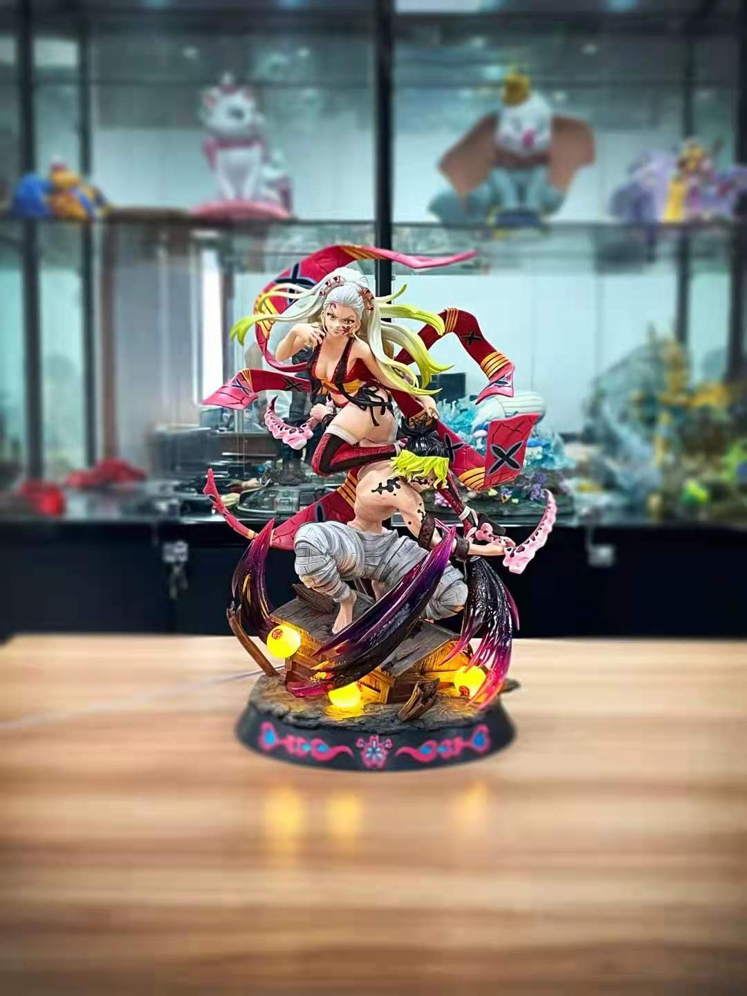 demon slayer statue magic cube