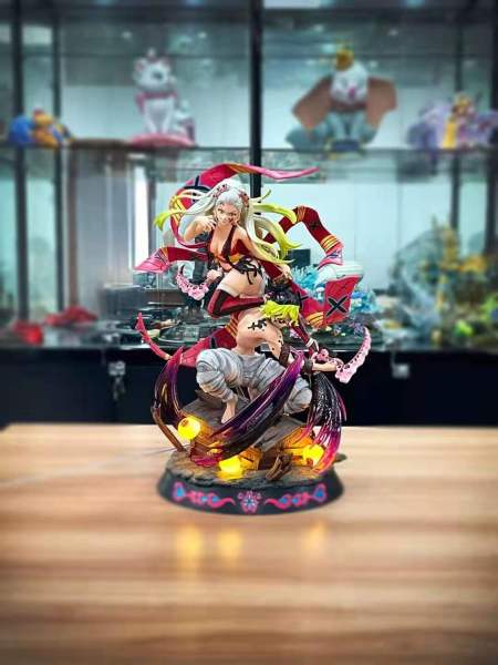 demon slayer statue magic cube