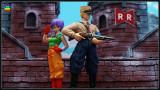 【In Stock】JacksDo Dragon Ball Z Red Ribbon Army Member Vol.3 General Blue & Colonel Violet Resin Statue