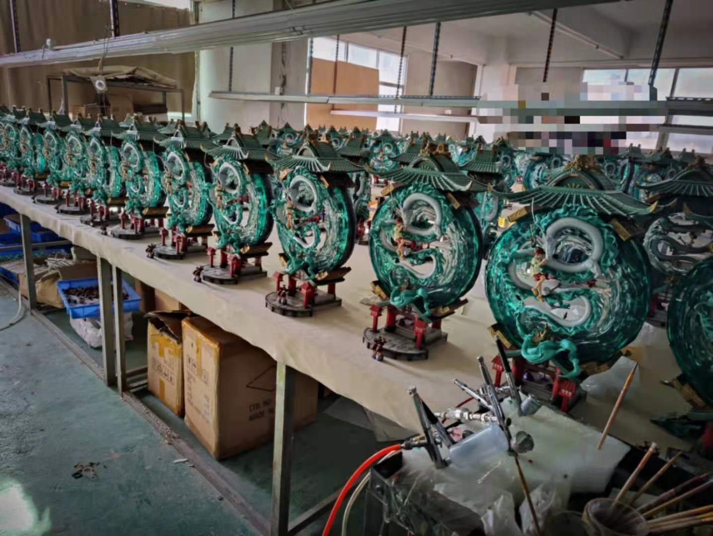 spirited away statues