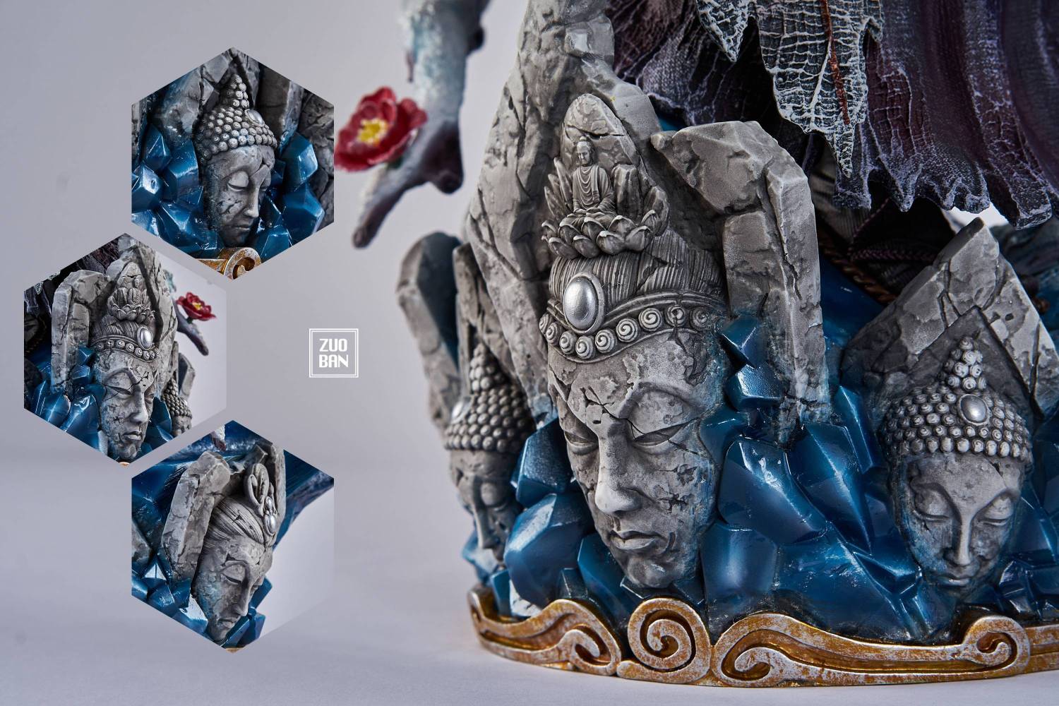 brook resin statue
