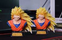 【In Stock】XZ Studio Dragon Ball Super Saiyan 3 SSJ3 Goku Bust Resin Statue
