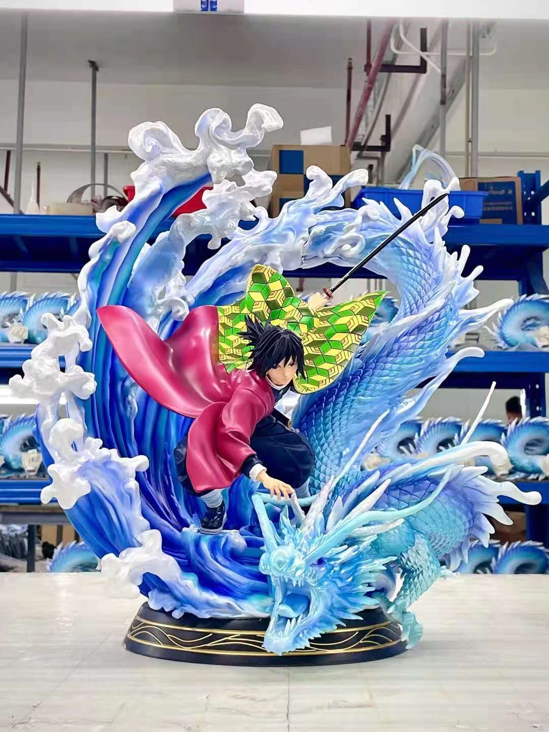 demon slayer statue magic cube