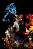 【In Stock】Hero Belief Studios Demon Slayer:Rengoku VS Akaza あかざ  Resin Statue
