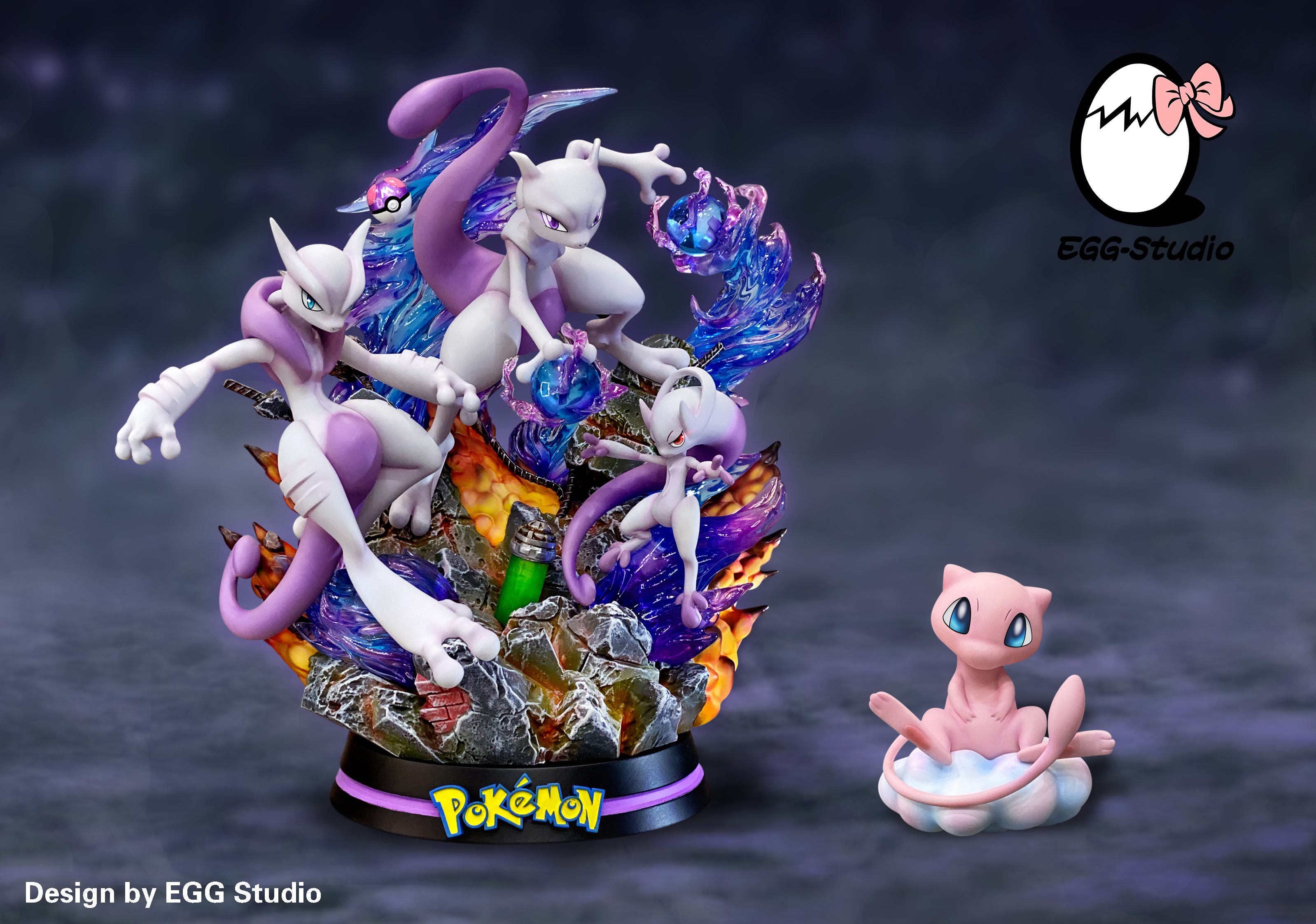 Ice Type Family - Pokemon Resin Statue - EGGS Studios [Pre-Order]