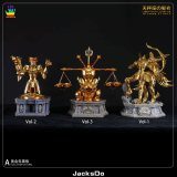 【Pre order】JacksDo Saint Seiya the Zodiac Golden Cloths Vol 03 Libra Resin Statue Deposit