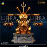 【Pre order】JacksDo Saint Seiya the Zodiac Golden Cloths Vol 03 Libra Resin Statue Deposit