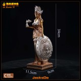 【In Stock】JacksDo Saint Seiya Athena Statue and Sanctuary Scene Base Resin Statue