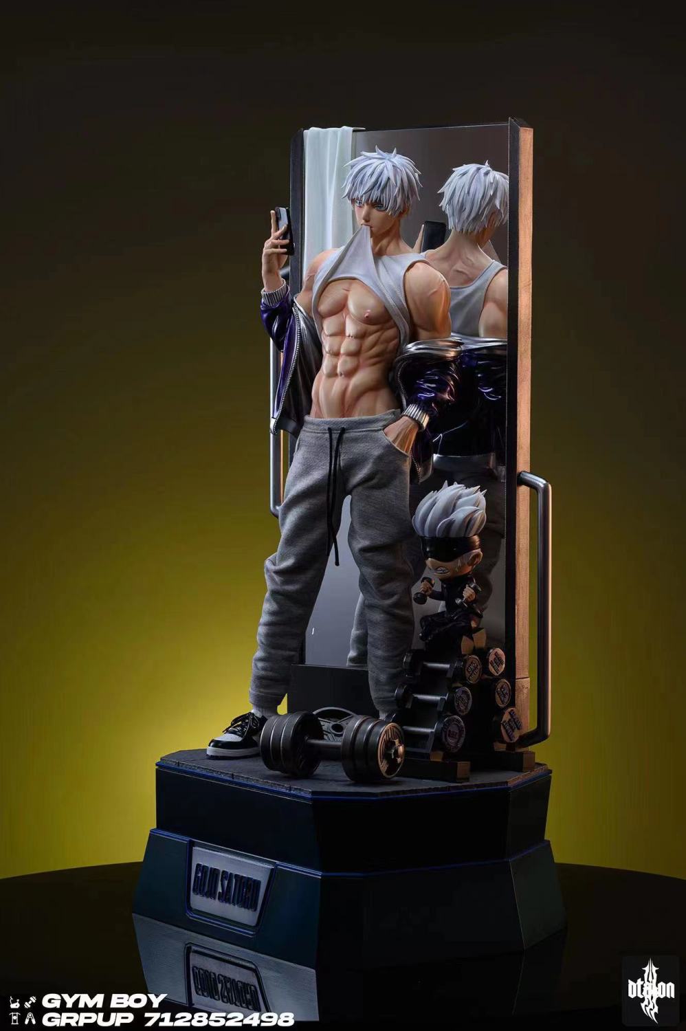 gojo resin statue