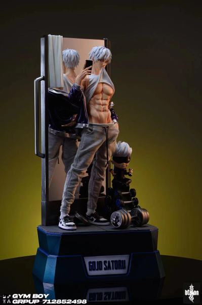 gojo resin statue