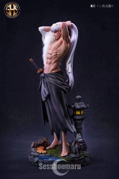 inuyasha resin statue