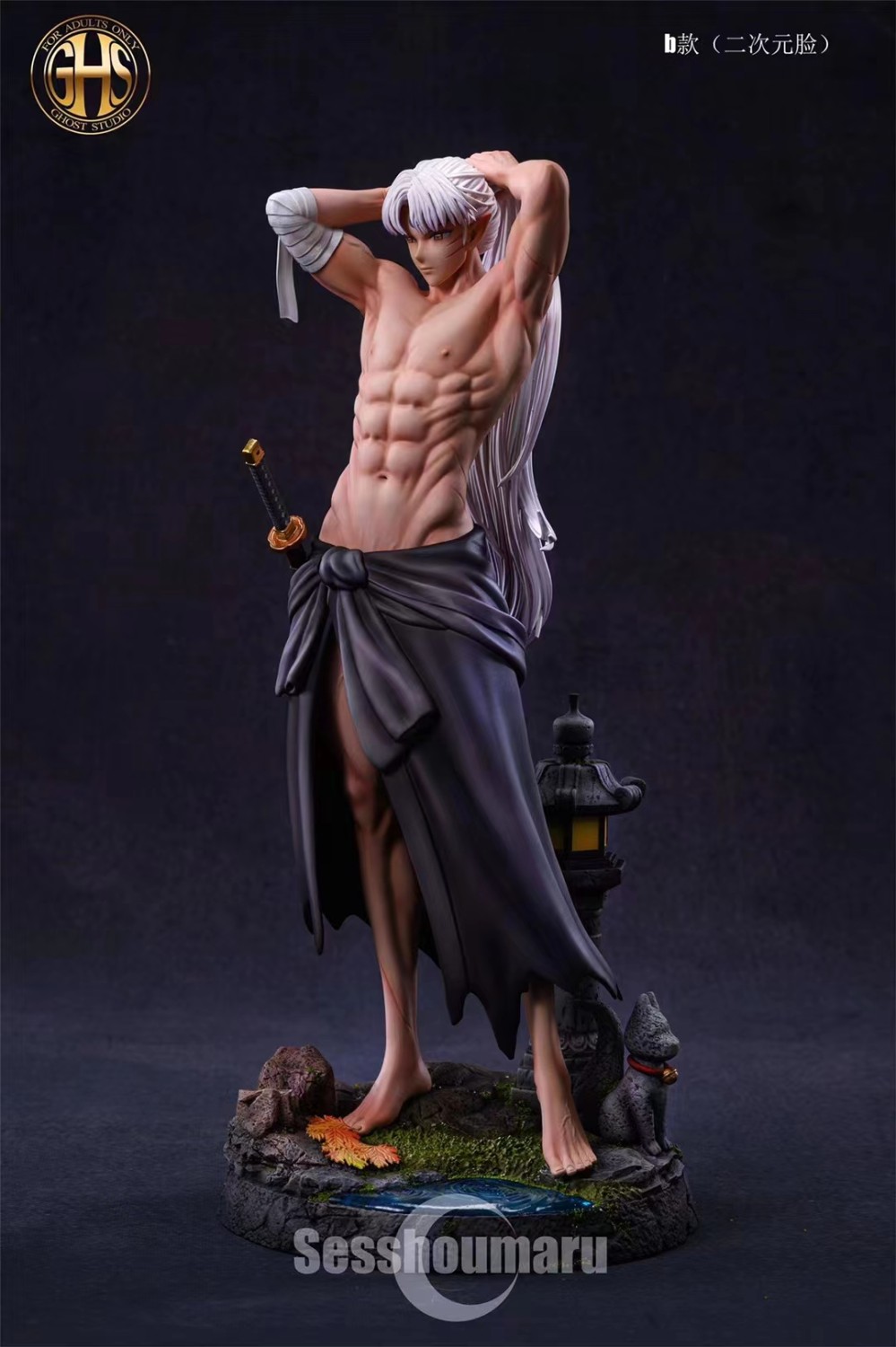 inuyasha resin statue