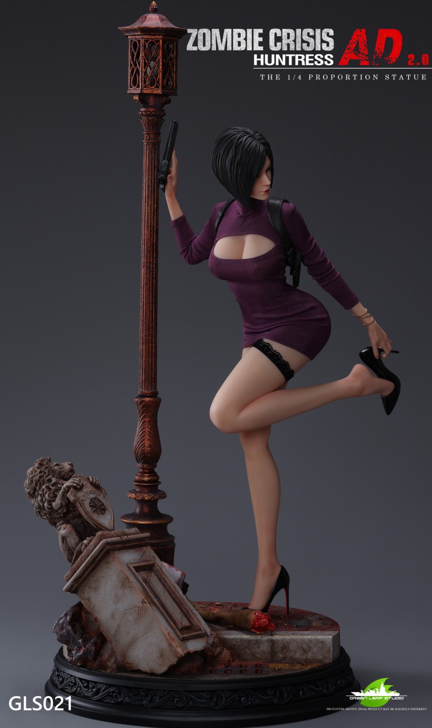 ada wong resin statue