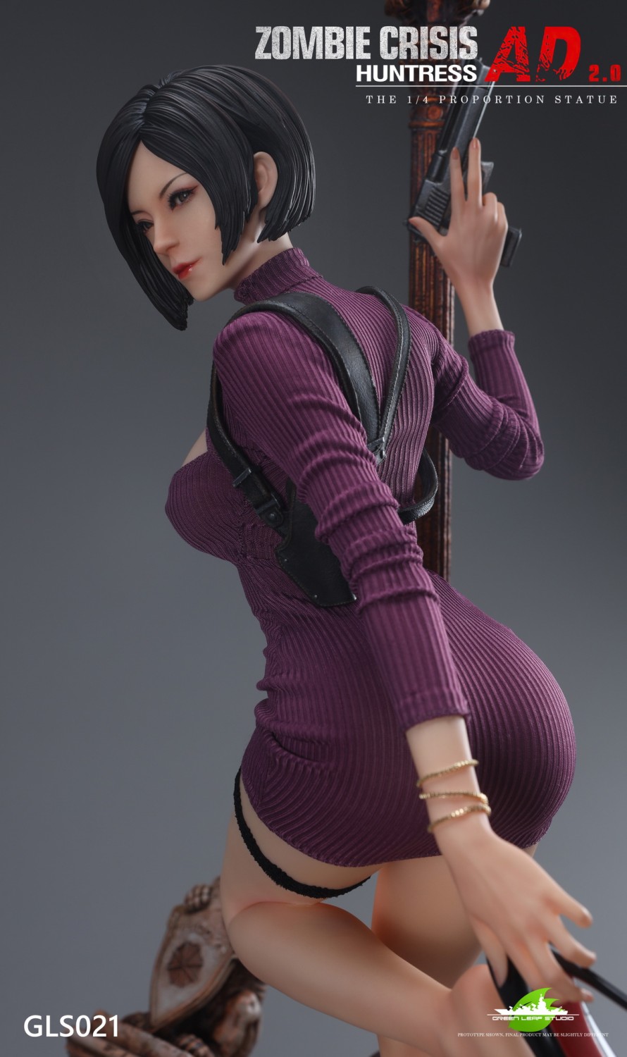ada wong resin statue