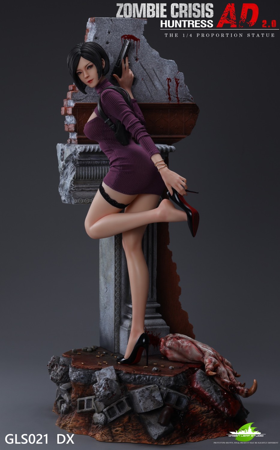ada wong resin statue