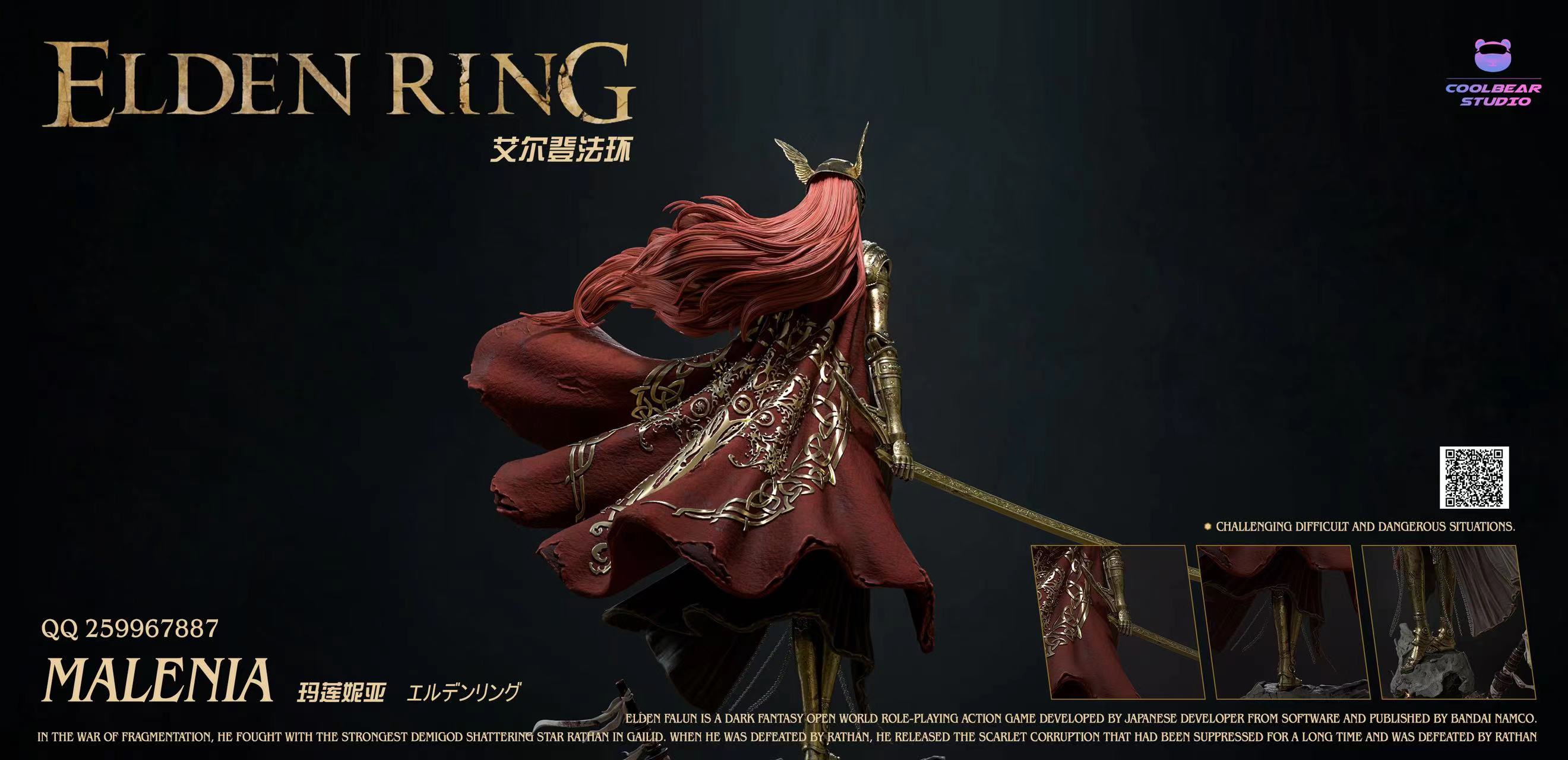 CROWN STUDIO – ELDEN RING: SOULSLIKE SERIES 2. MALENIA (18+) [PRE