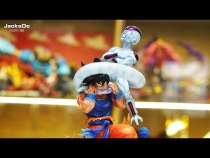 【Pre order】JacksDo Dragon Ball Z Namek  ACT.23 Goku bites Frieza Tail Resin Statue Deposit