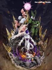 【Pre order】Hero Belief Studio Dragon Ball Z  Frieza Cell Buu Resin Statue Deposit