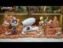 【Pre order】JacksDo Dragon Ball Z Scene Base Vol.2 Rock Resin Statue Deposit
