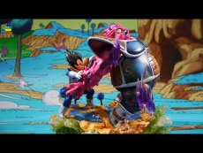 【Pre order】JacksDo Dragon Ball Z Namek  ACT.06 Vegeta vs Dodoria Resin Statue Deposit