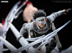 【Pre order】CHIKARA STUDIO Attack on Titan Levi·Ackerman Killing Beast Titan Resin Statue Deposit