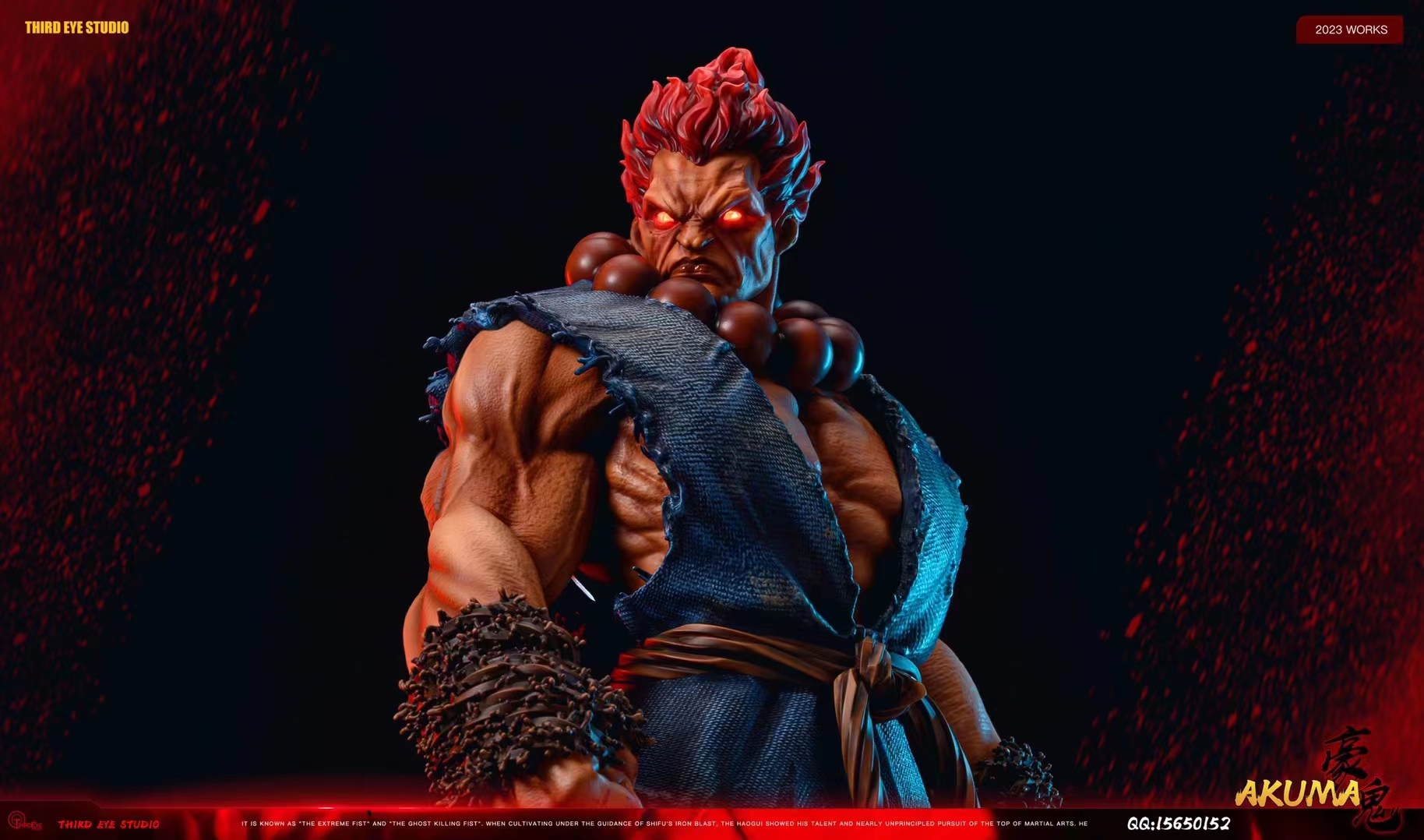 Akuma / Gouki - 3rd Strike Sticker for Sale by PitadorBoy