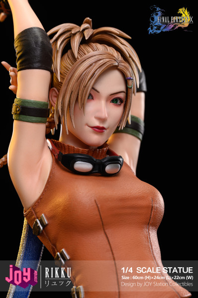 【Pre order】JOY Station collection  Final Fantasy X RIKKU Resin Statue Deposit